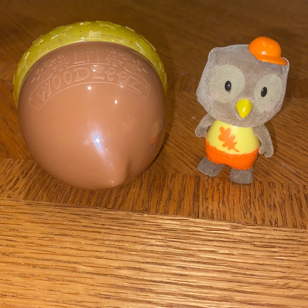 Li’l 🪵 Woodzeez Bobble Head Owl 🦉